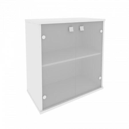 Шкаф низкий широкий (стекло) Л.СТ-3.2