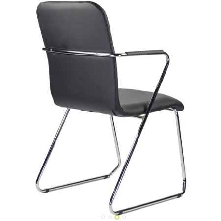 Стул для посетителя Честер (хром)