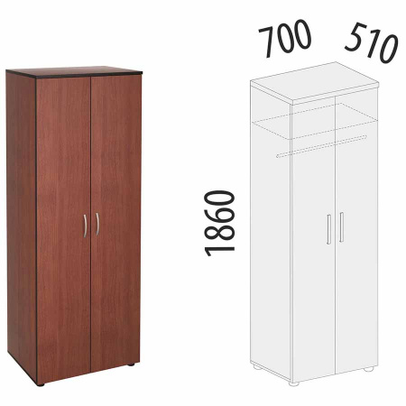 Гардероб двухдверный 4х.33 Гардероб двухдверный 4х.33