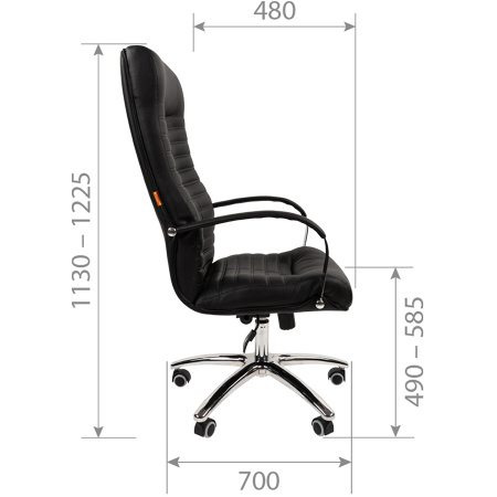 Офисное кресло CHAIRMAN 480 Эко Офисное кресло CHAIRMAN 480 Эко