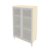 Шкаф средний широкий (стекло в раме) KST-2.4R